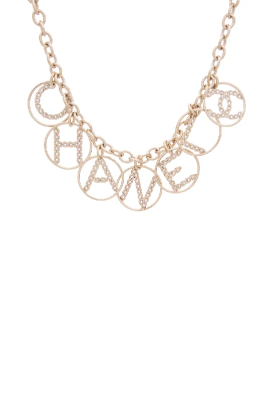 CC Logo Charm Necklace