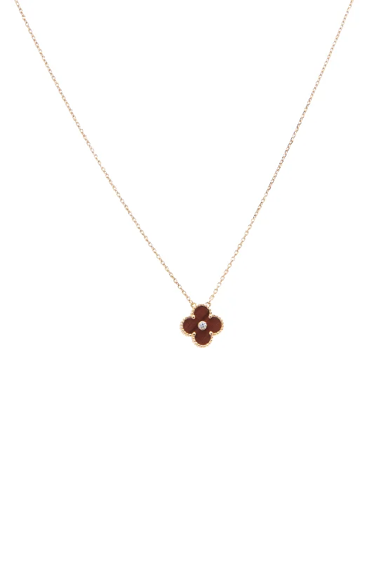 Alhambra Bulls Eye & Diamond Necklace