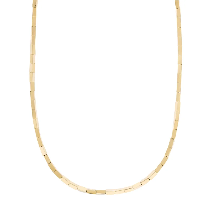 Gold Bar Necklace - Small