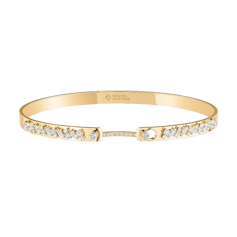 Under The Stars Bangle - Yellow Gold